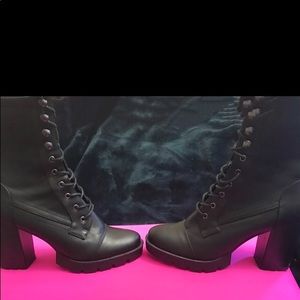 Almost new Used once Wild Diva  platform boot